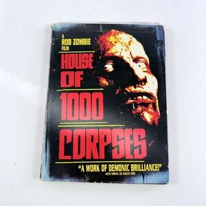 House of 1000 Corpses DVD 2003 Rob Zombie Cult Horror Lions Gate Acceptable